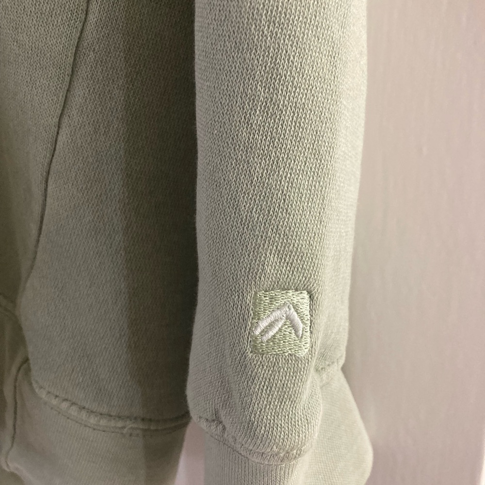 Outfitter Trading Co. Sweatshirt Women’s Large Park City Green Hi-low - Picture 3 of 5